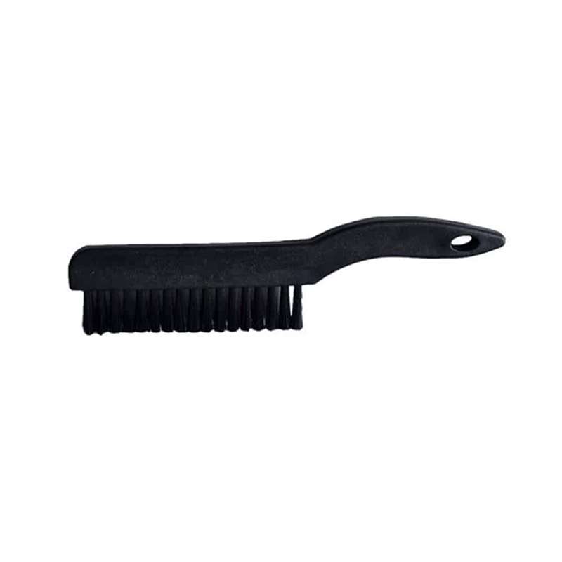 Conductive Brush, 9in x 3.5in, 1 Rows, 17 Holes, Bristle 33mm, ESD-Safe